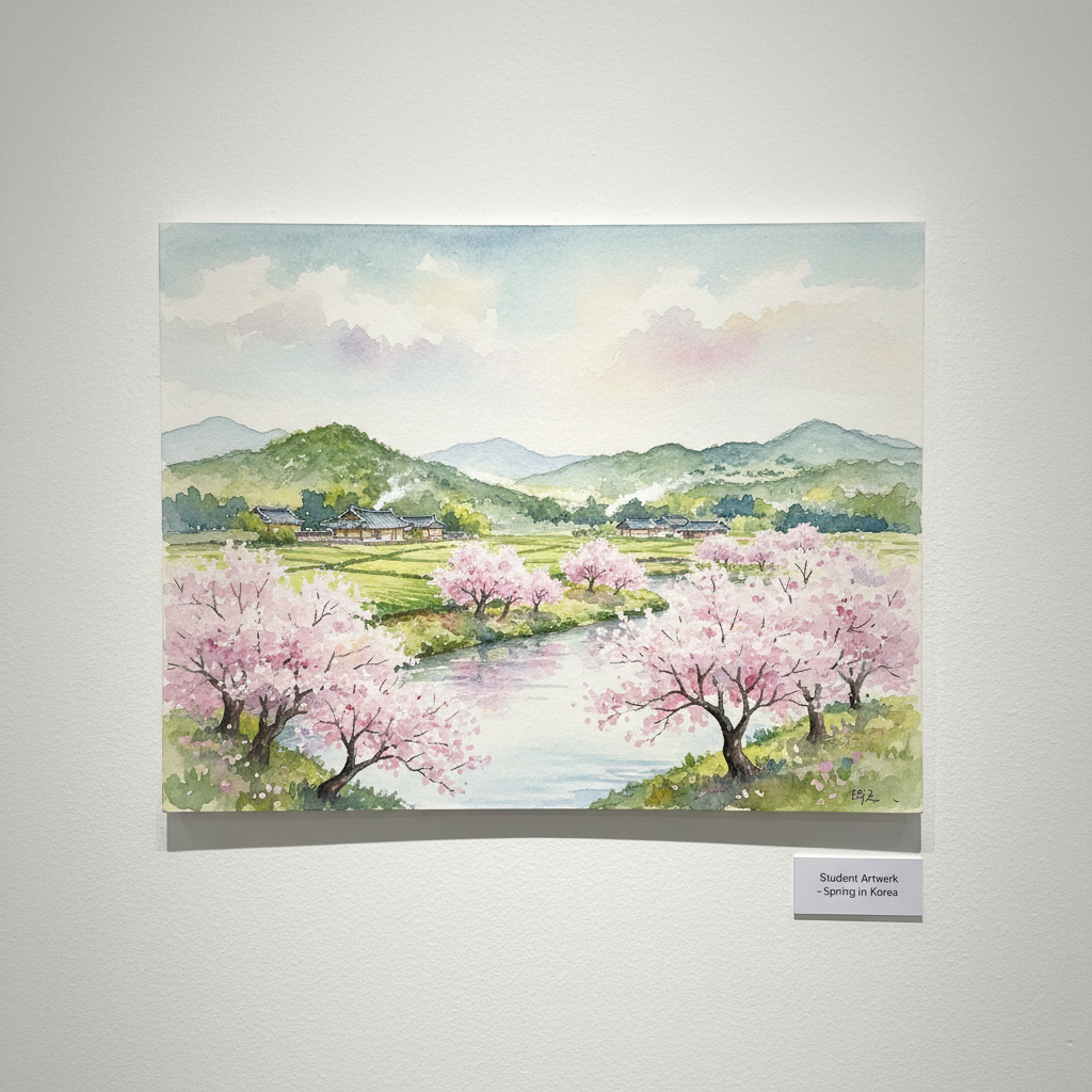 봄의 정원
